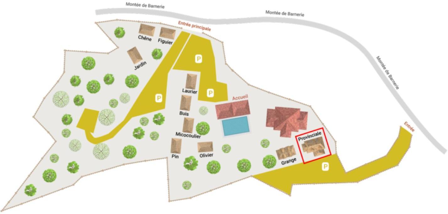 Gites Domaine De La Barnerie Saint Alban Auriolles 客房 照片
