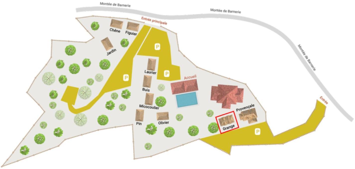 Gites Domaine De La Barnerie Saint Alban Auriolles 客房 照片