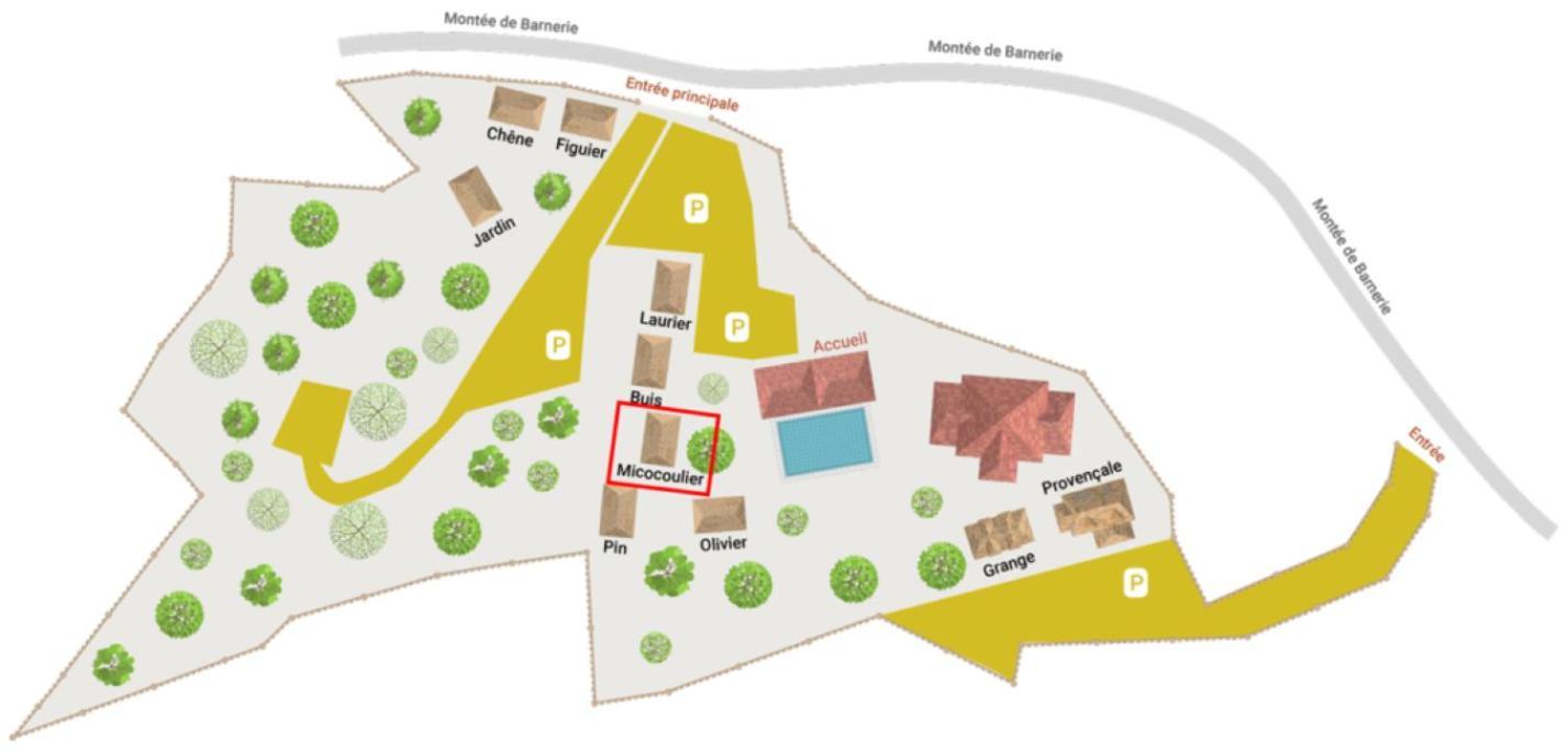 Gites Domaine De La Barnerie Saint Alban Auriolles 客房 照片